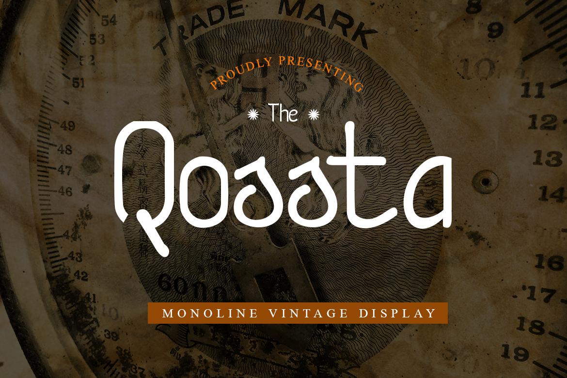 Qossta Font