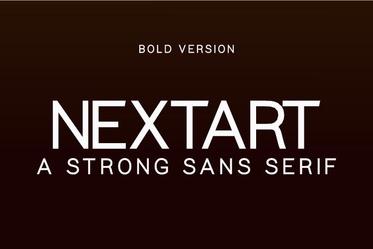 Nextart Bold Font