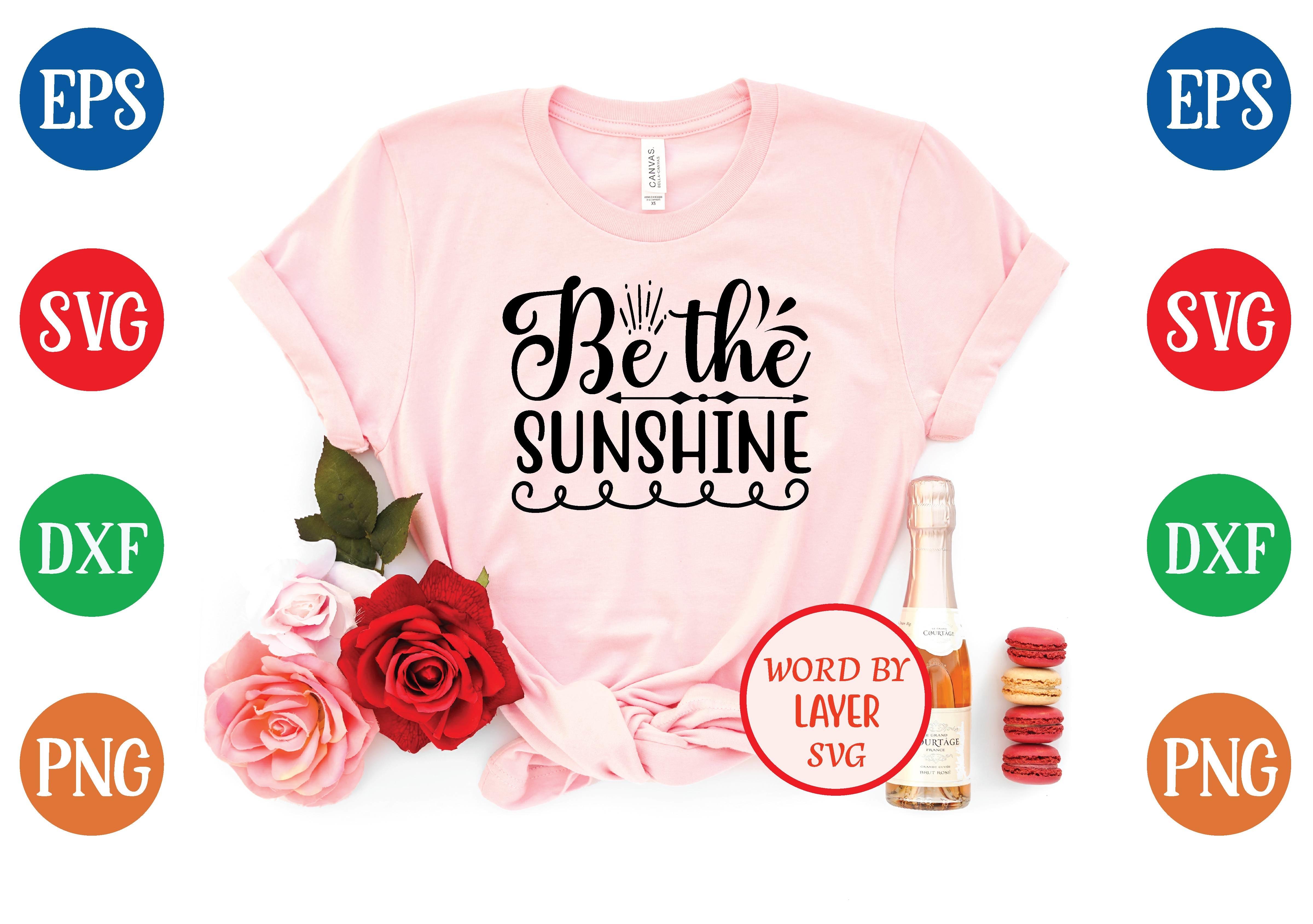 Be the Sunshine Svg Design