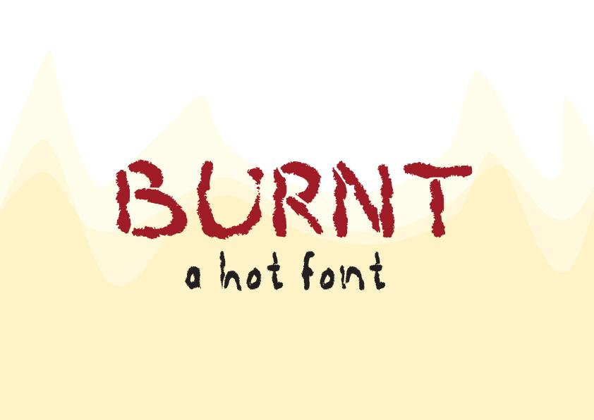 Burnt Font