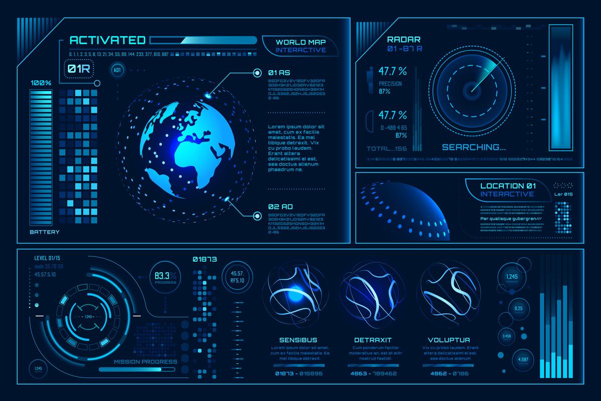 Futuristic Hud Interface