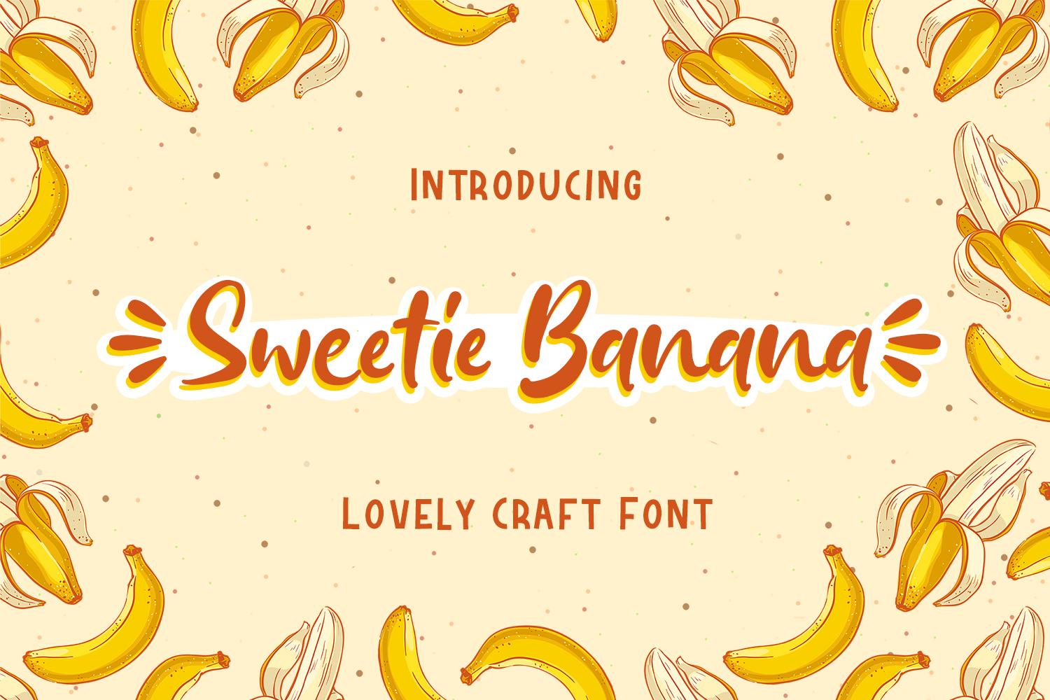 Sweetie Banana Font