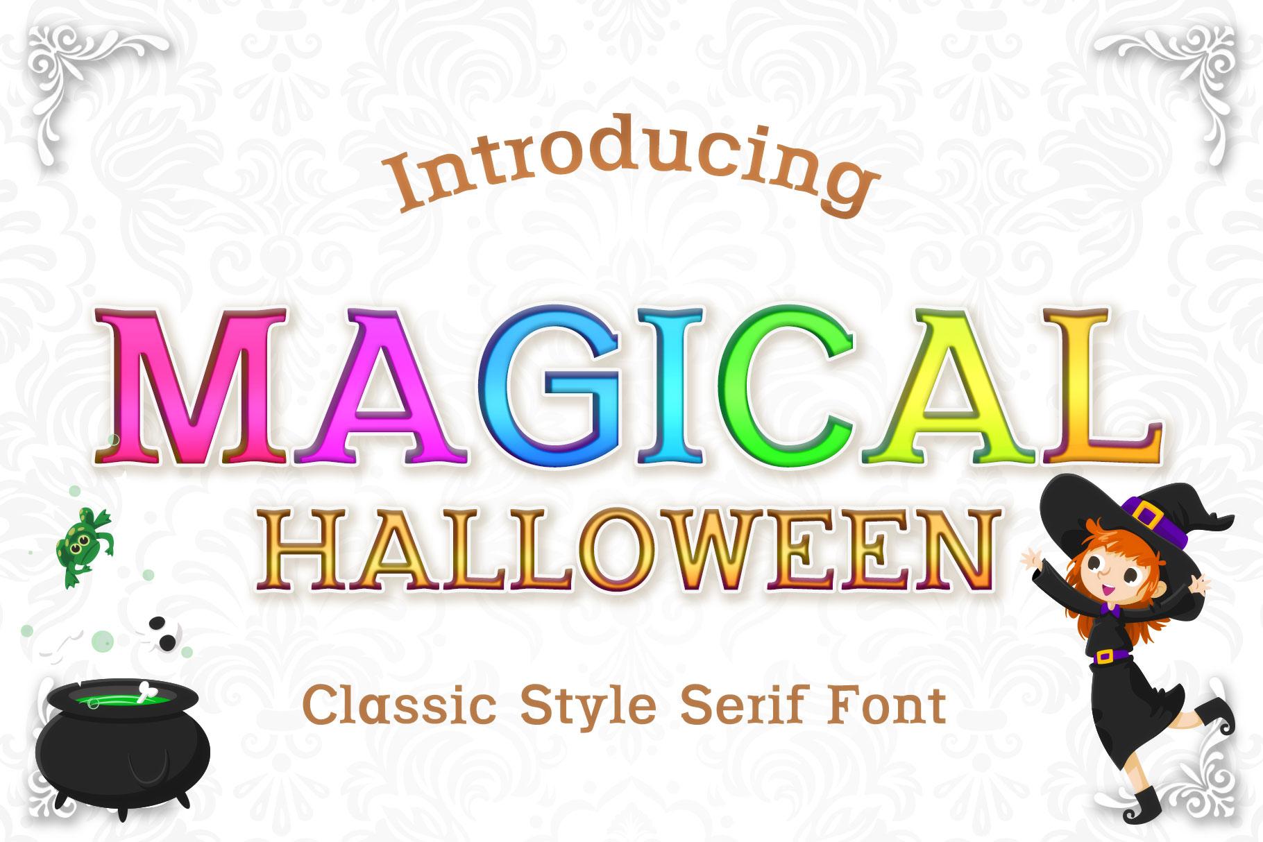 Magical Halloween Font