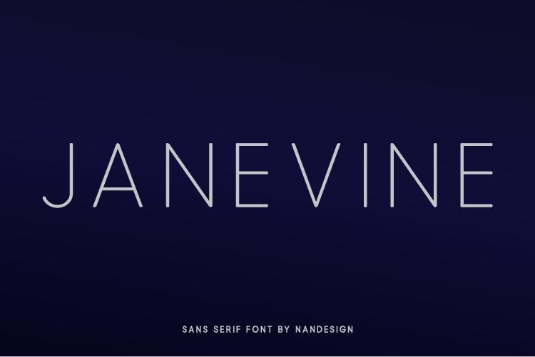 Janevine Font