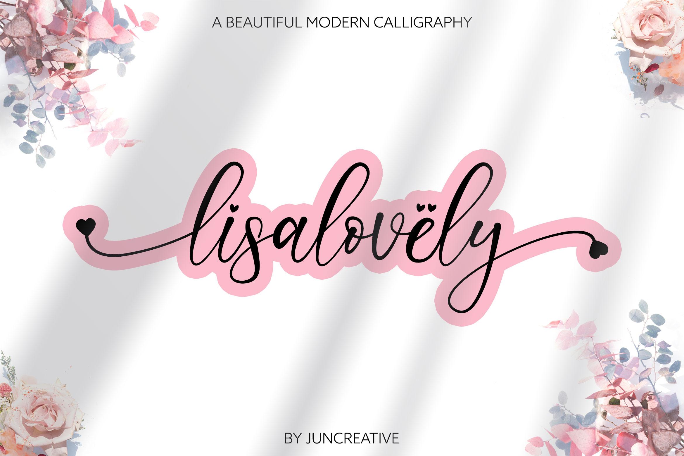 Lisalovely Font