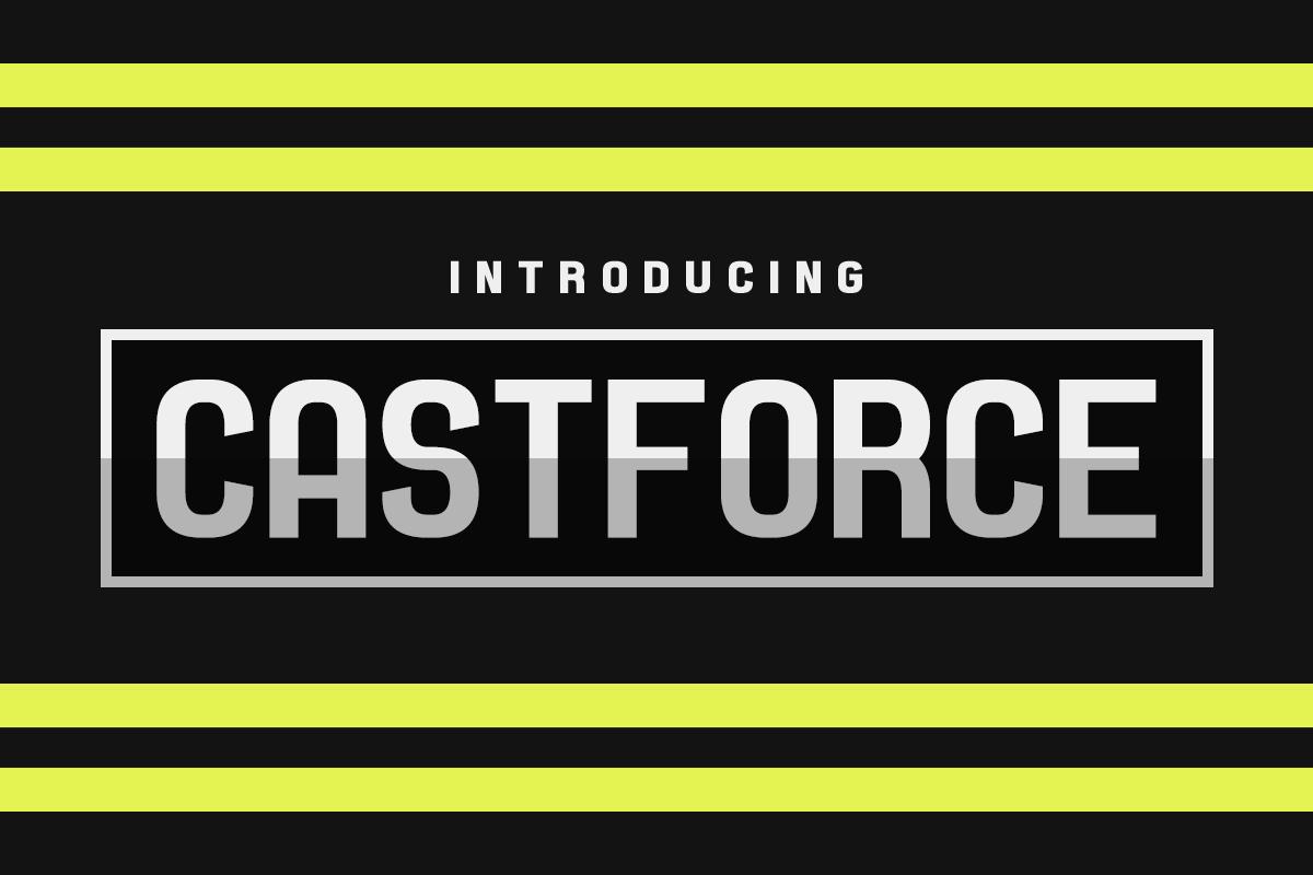 Castforce Font