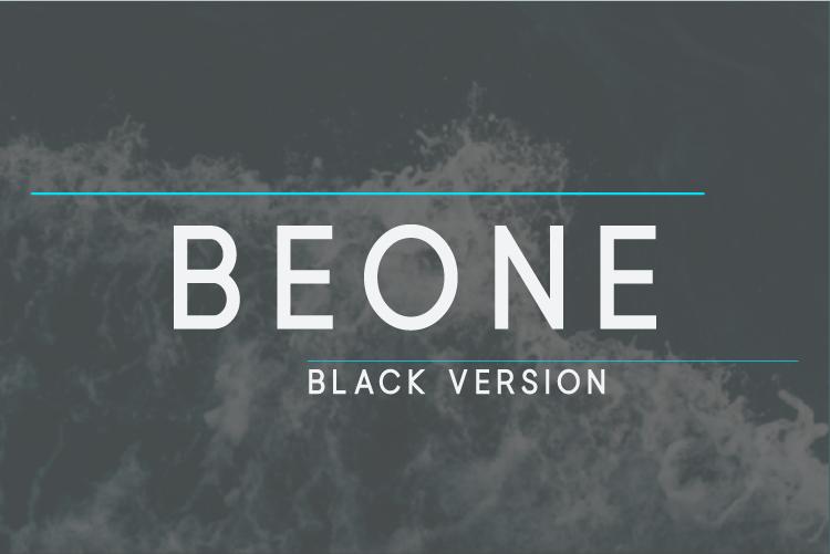 Beone Black Font
