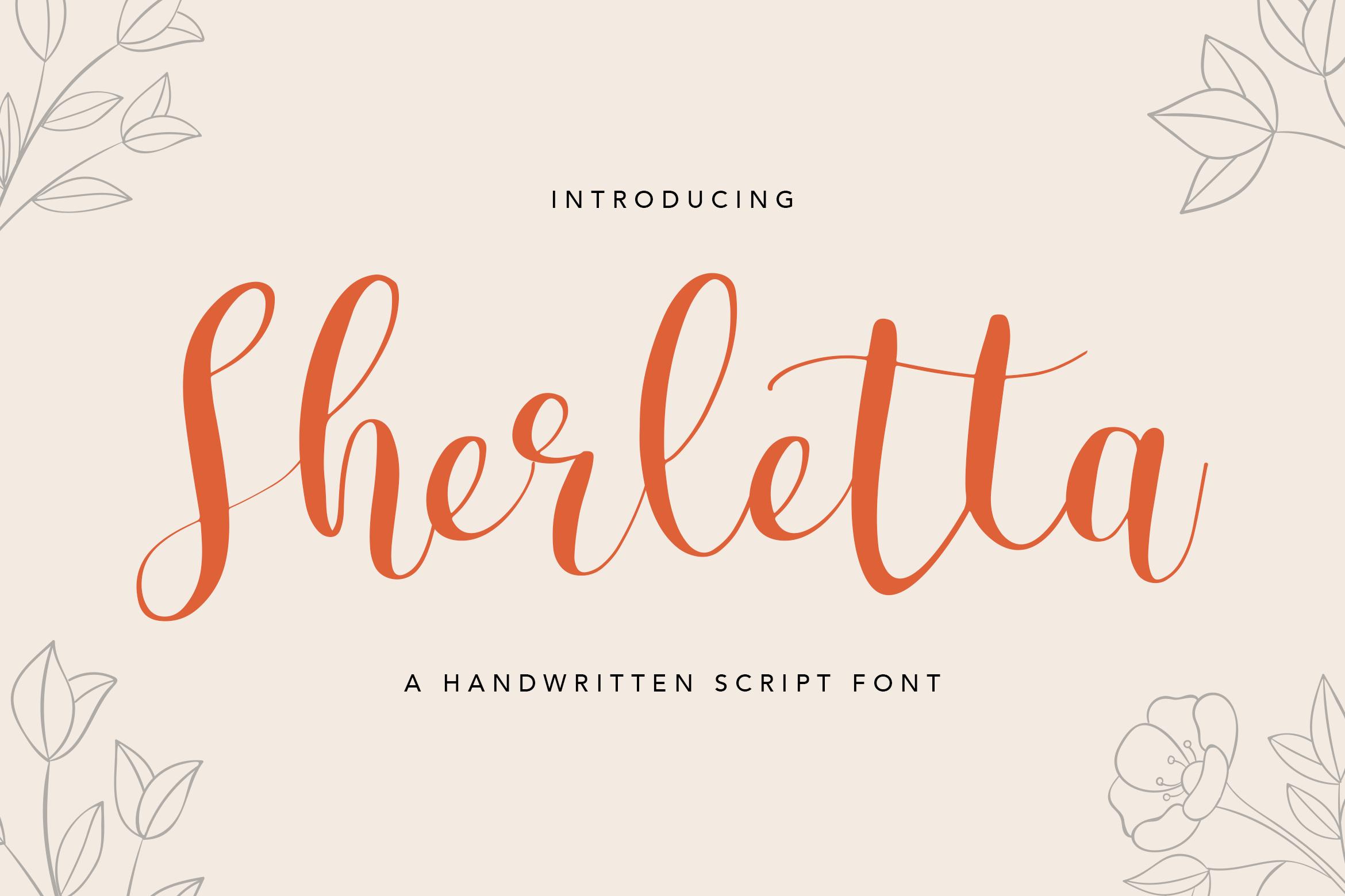 Sherletta Font