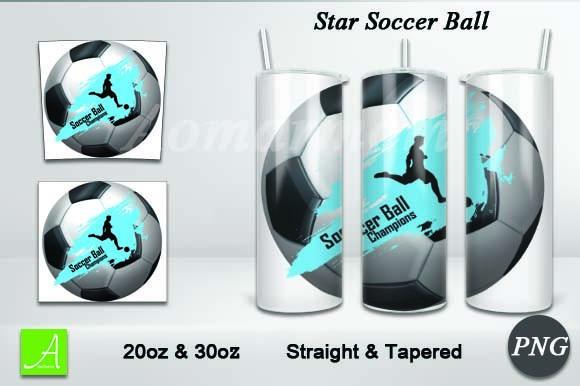 Skinny Tumbler Soccer Ball 20oz&30oz