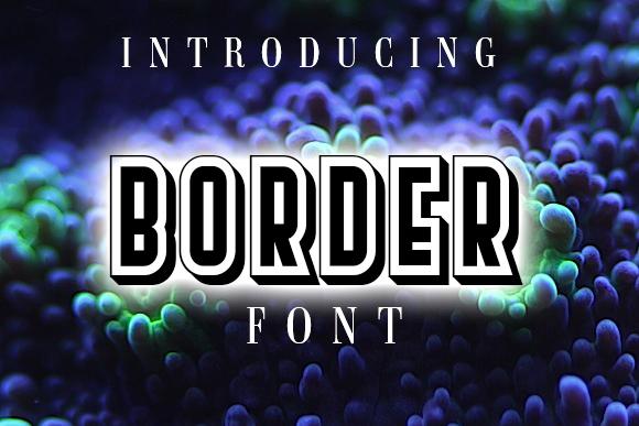 Border Font