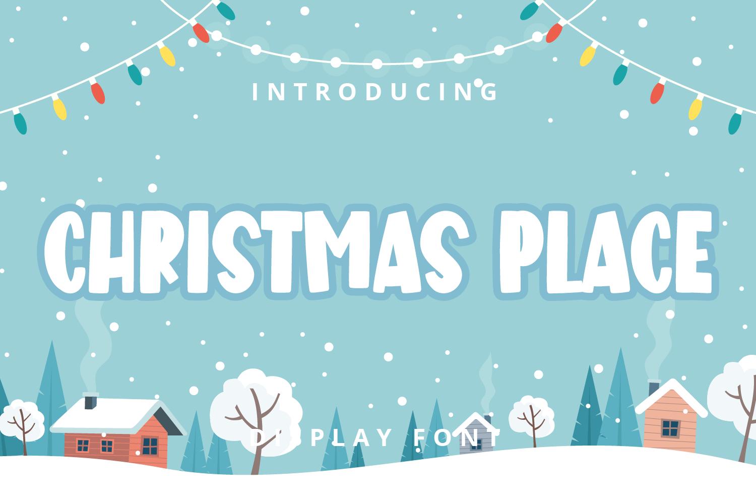 Christmas Place Font