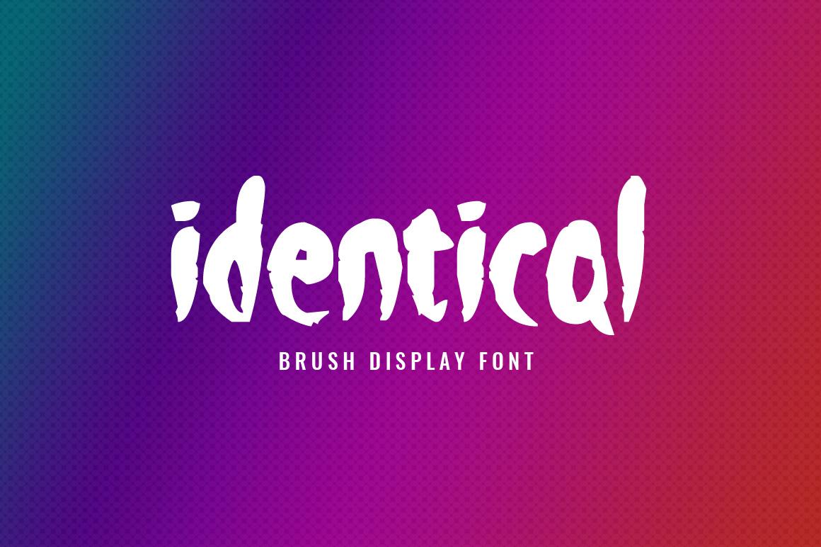 Identical Font