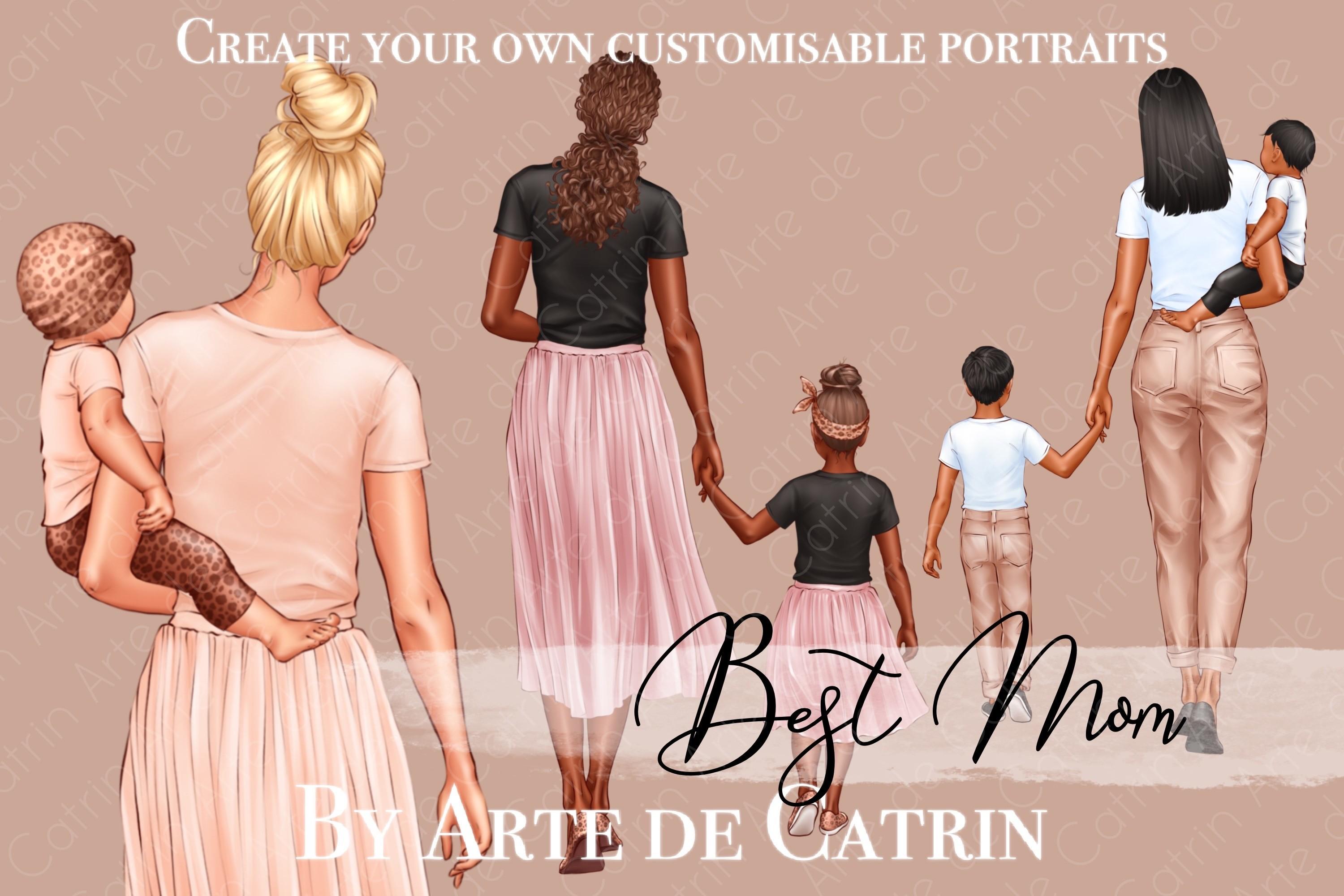 Best Mom Clipart, Mothers Day Clipart