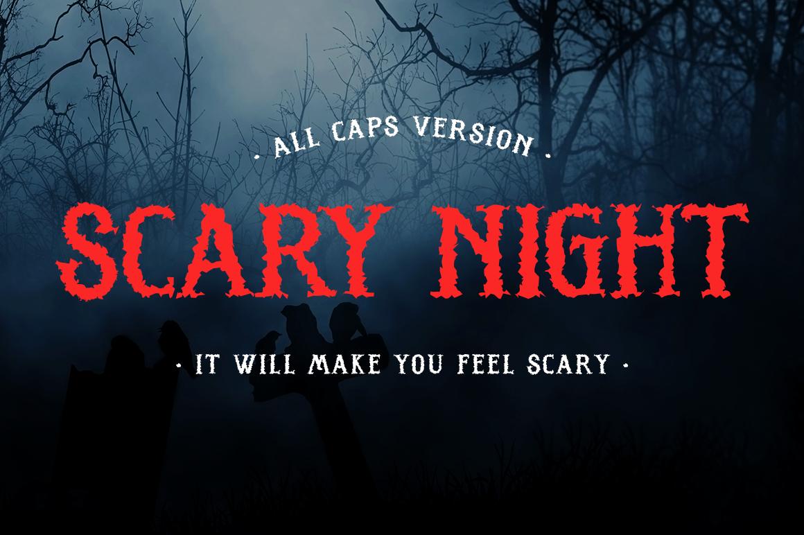 Scary Night Font