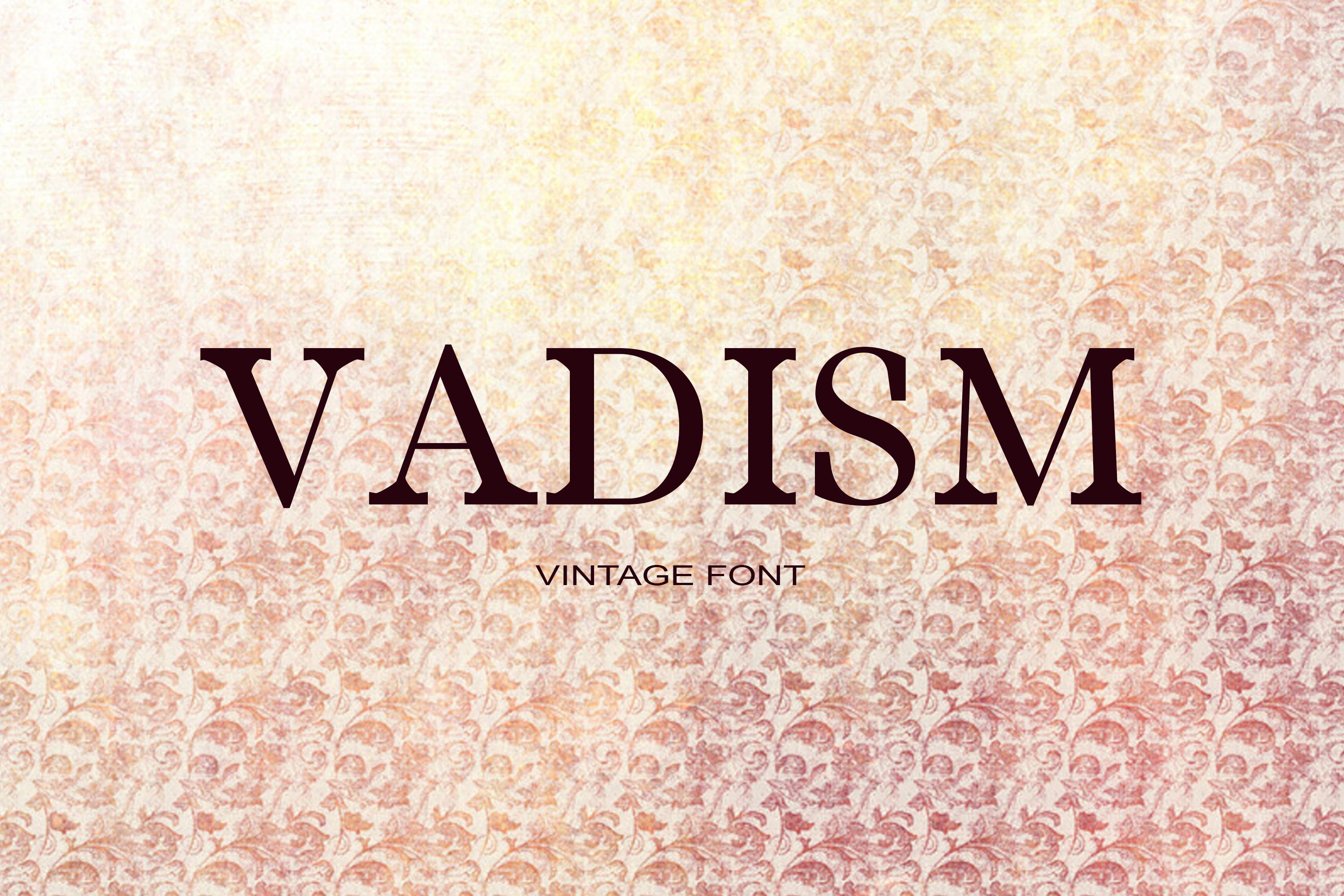 Vadism Font