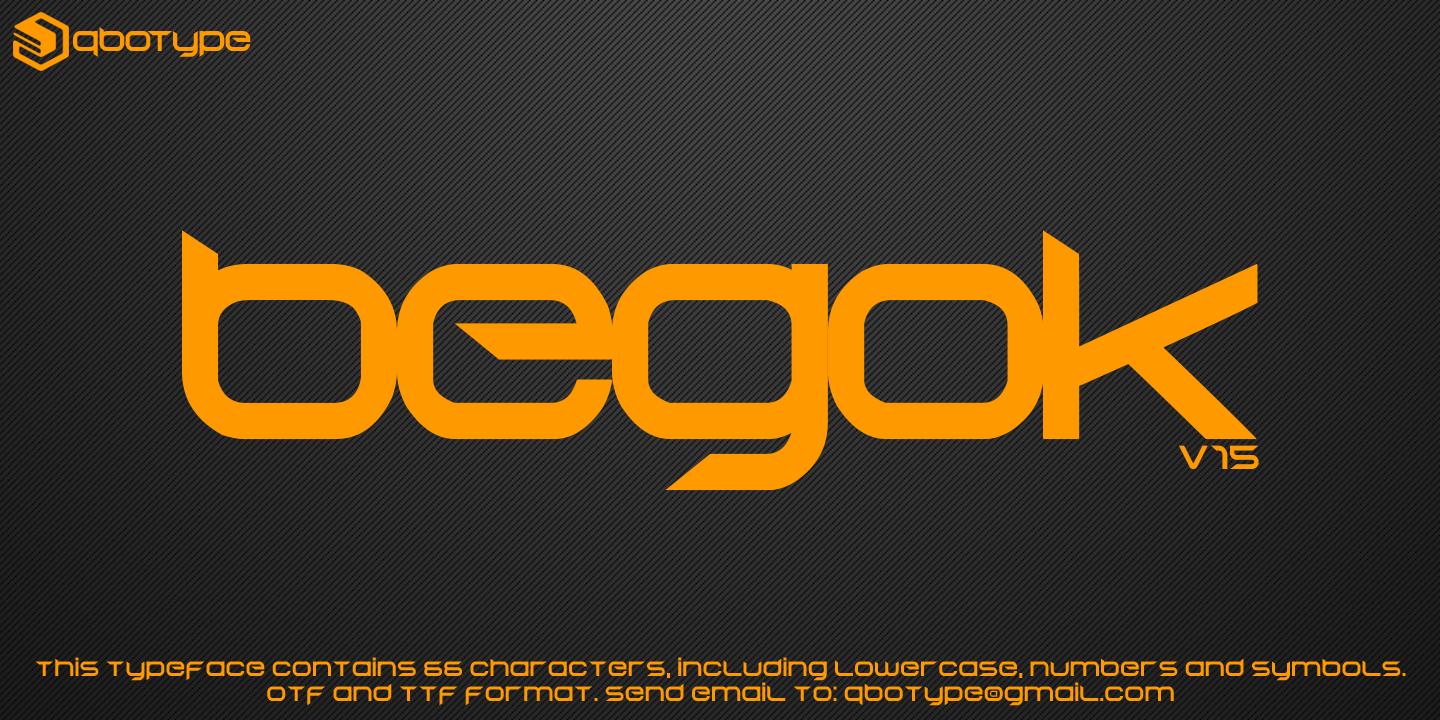 Begok Font