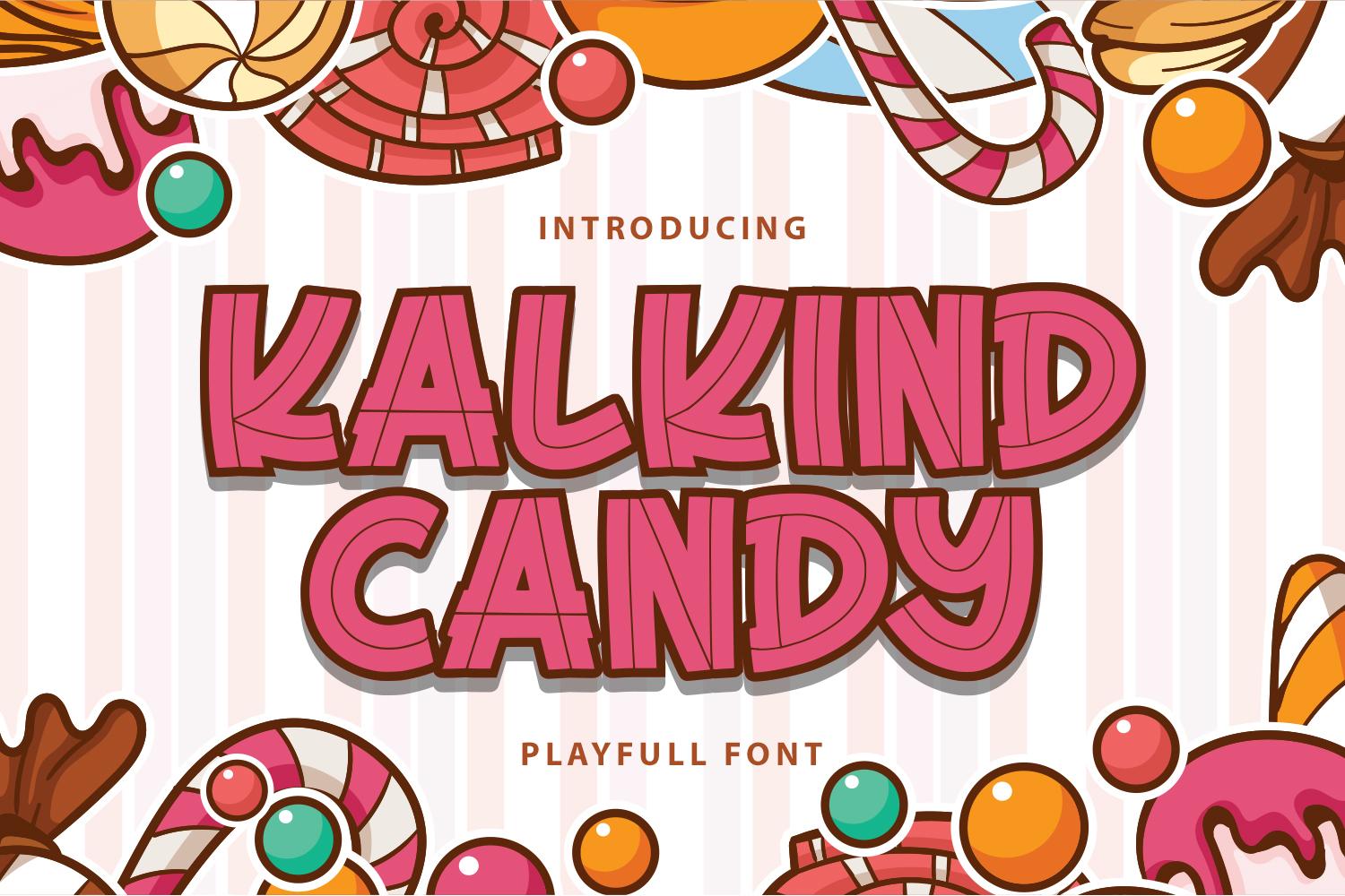 Kalkind Candy Font
