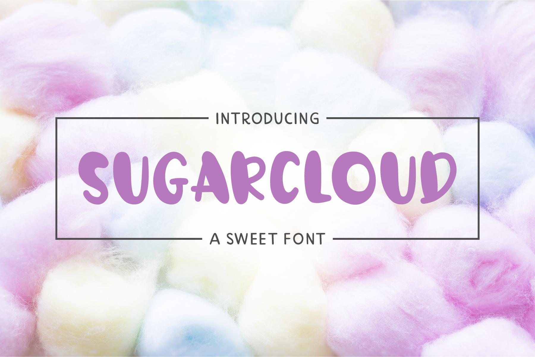 SugarCloud Font