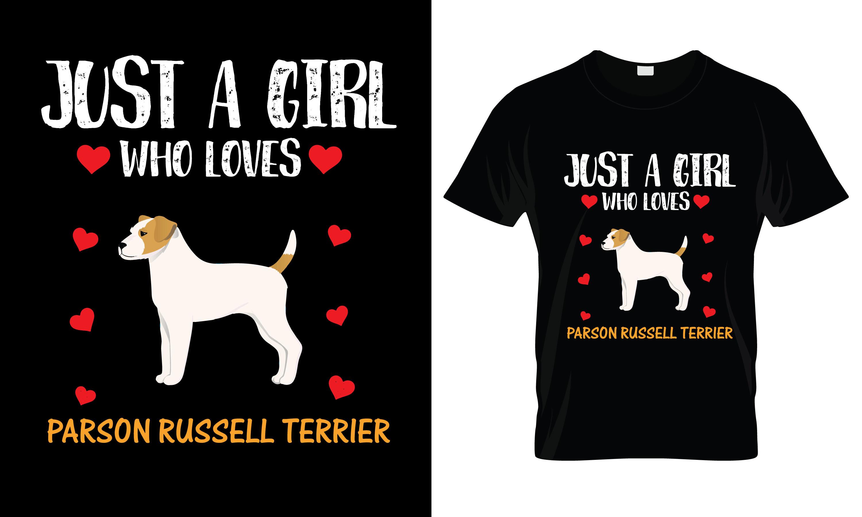Just a Girl Who Loves Parson T-Shirt
