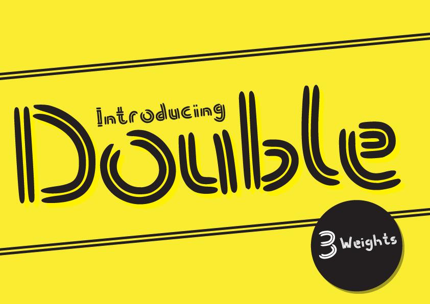 Double Font