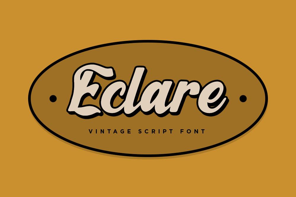 Eclare Font