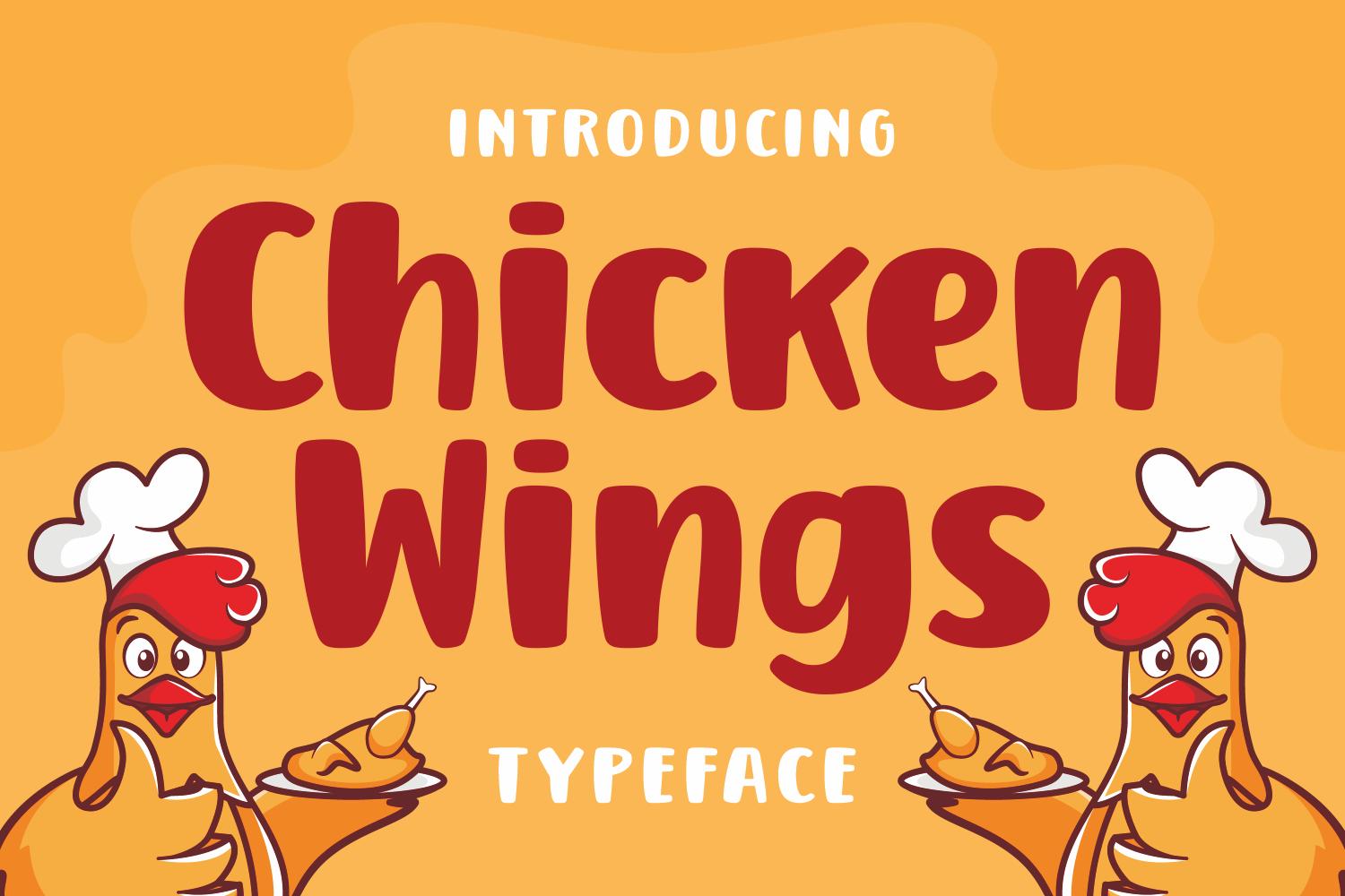 Chicken Wings Font