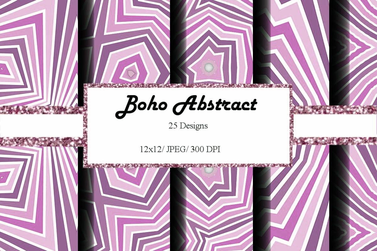 12x12  Digital Paper Abstract Boho 33