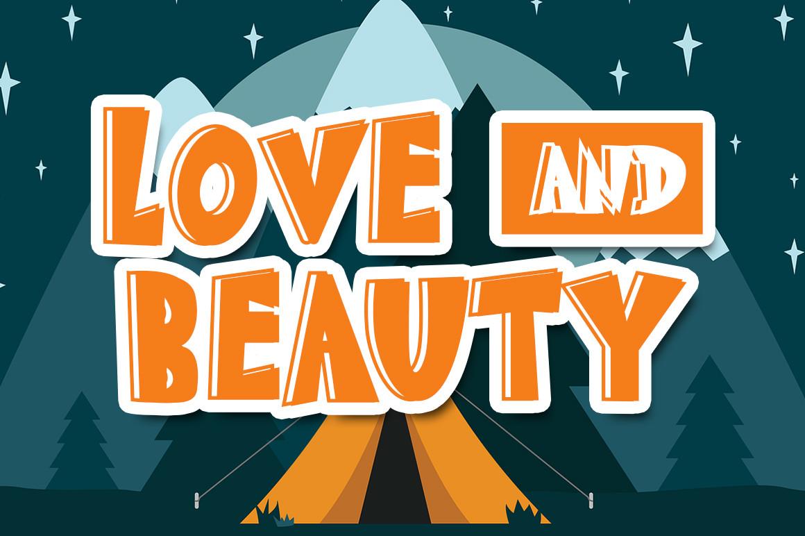Love and Beauty Font