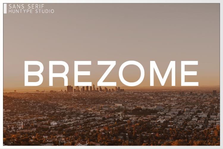 Brezome Font