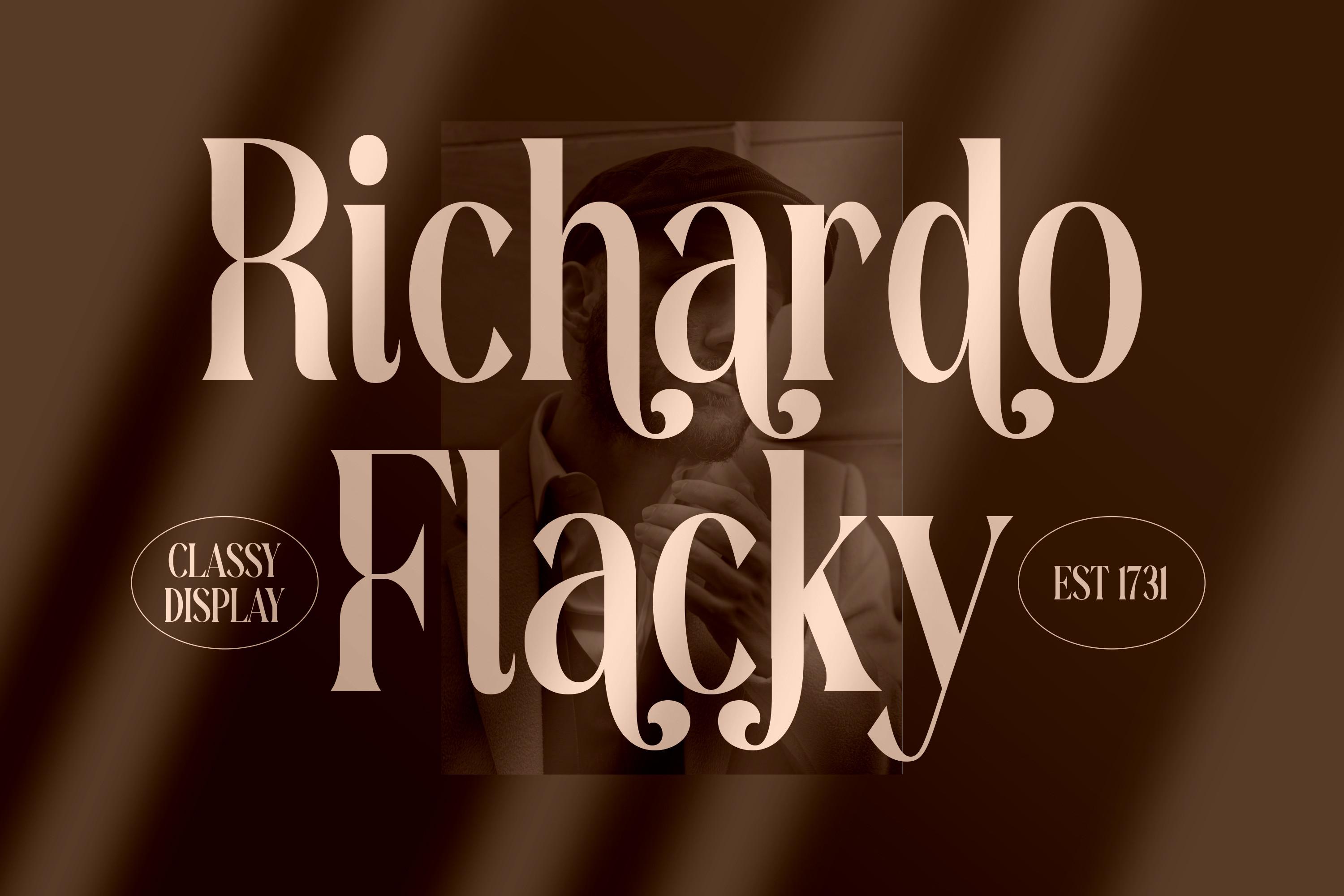 Richardo Flacky Font