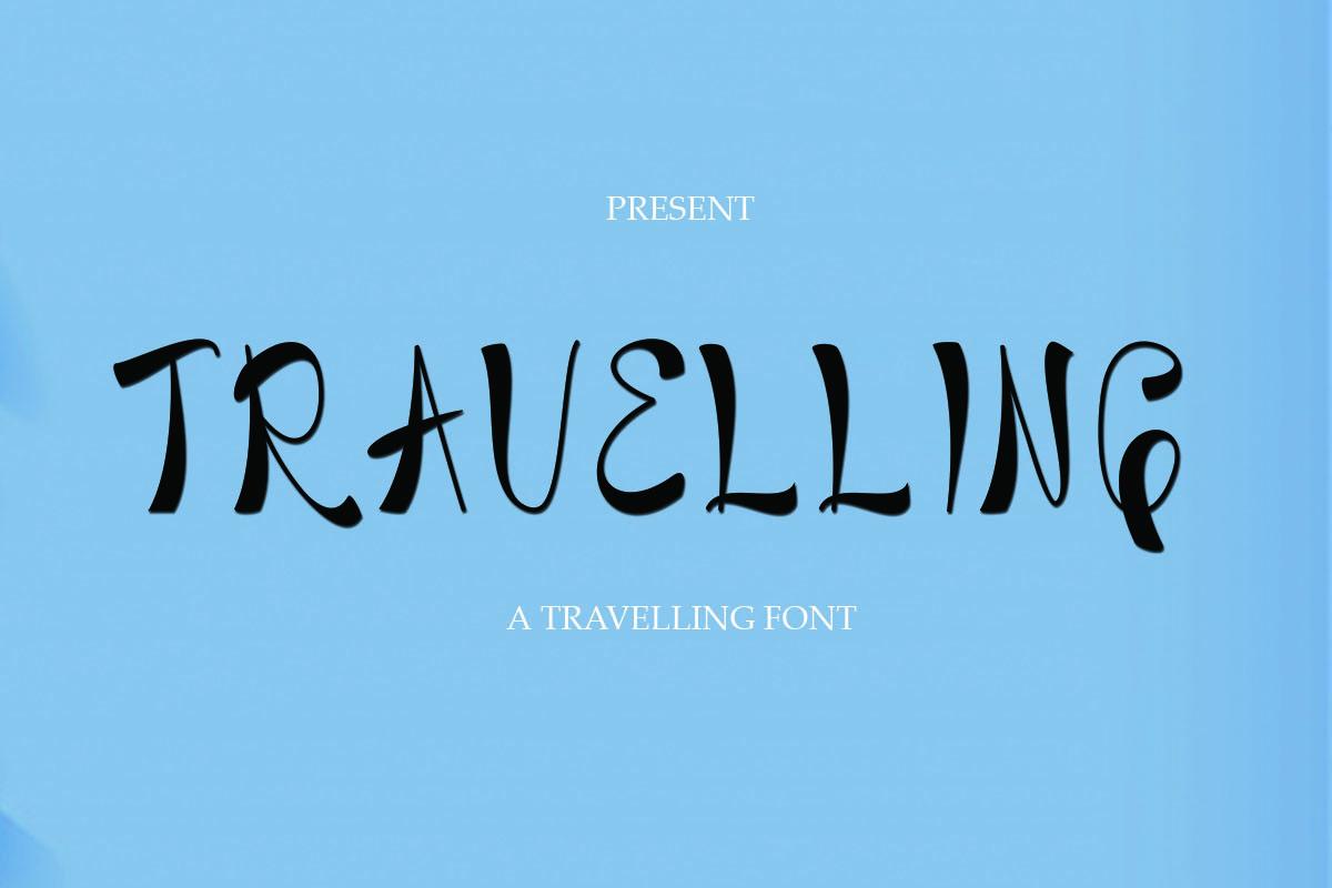 Travelling Font