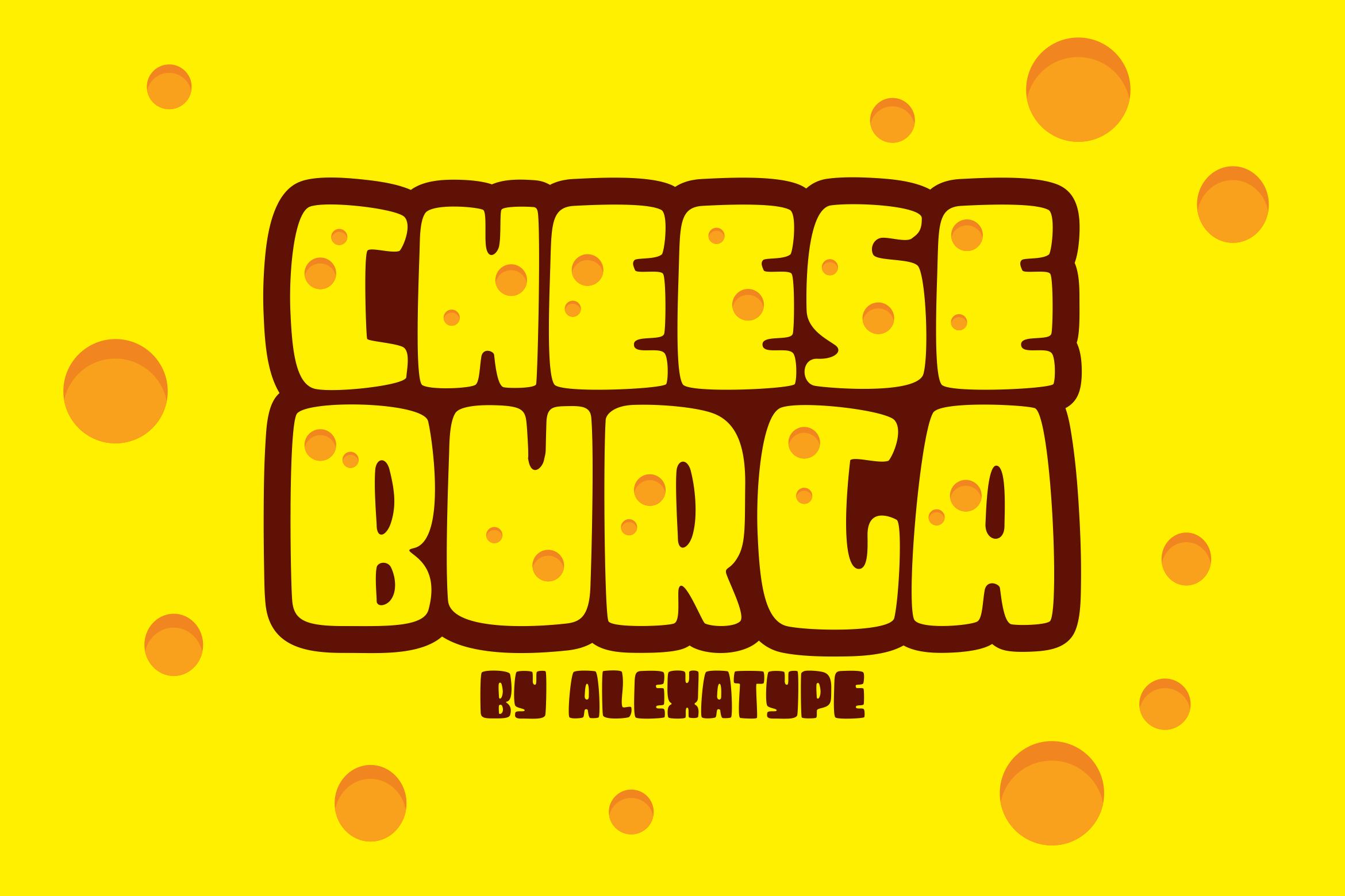 Cheese Burga Font