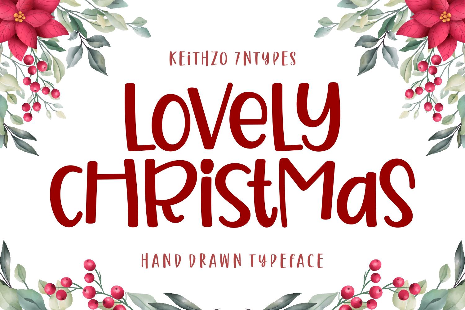 Lovely Christmas Font