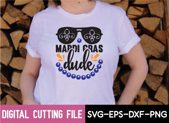 Mardigras Dude Svg
