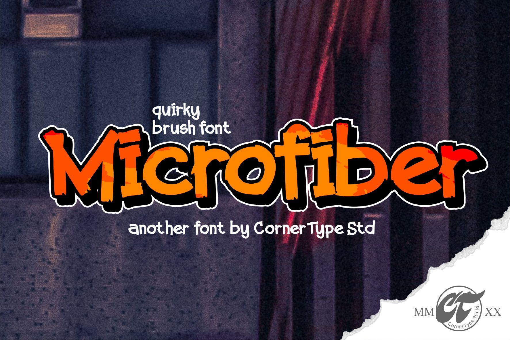 Microfiber Font