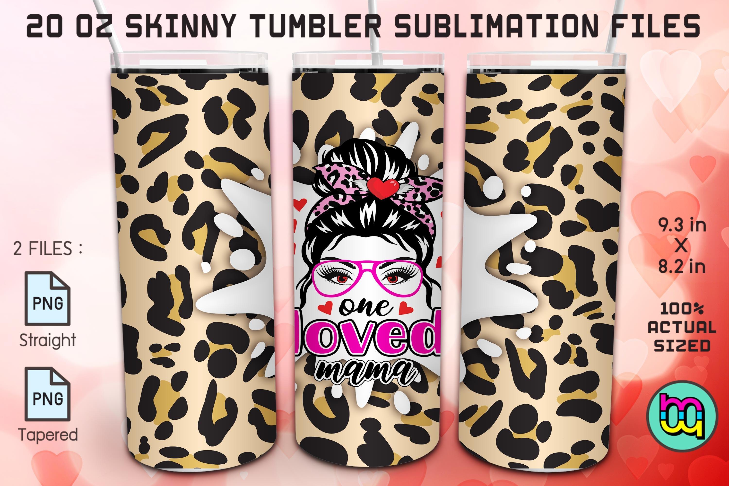 Valentine Leopard Skin Mama Life Tumbler
