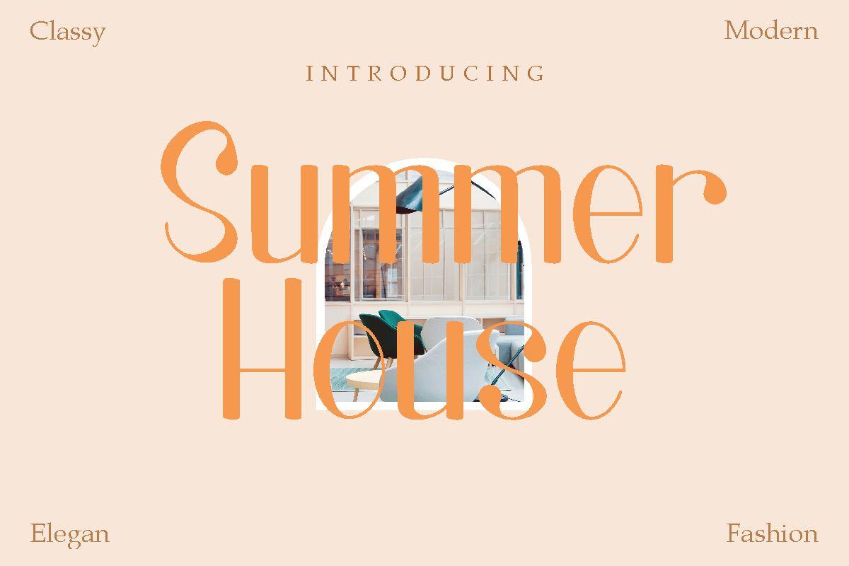 Summer House Font