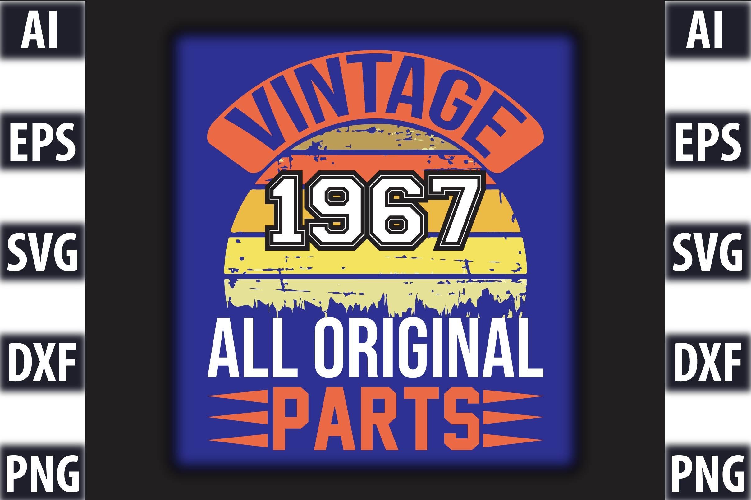 Vintage 1967 All Original Parts