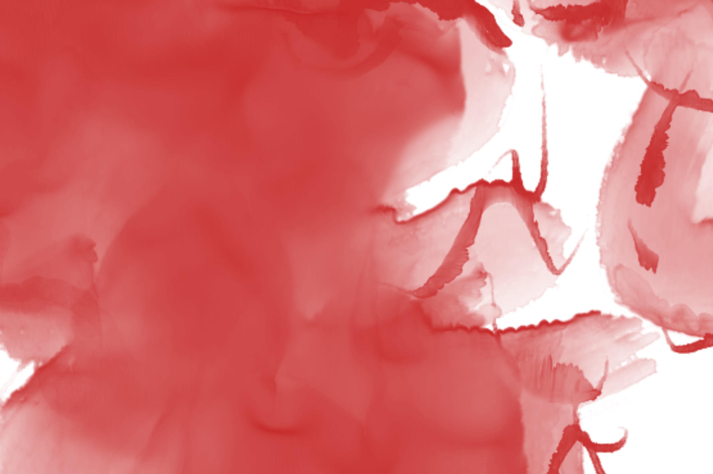 Watercolor Stains Wedding