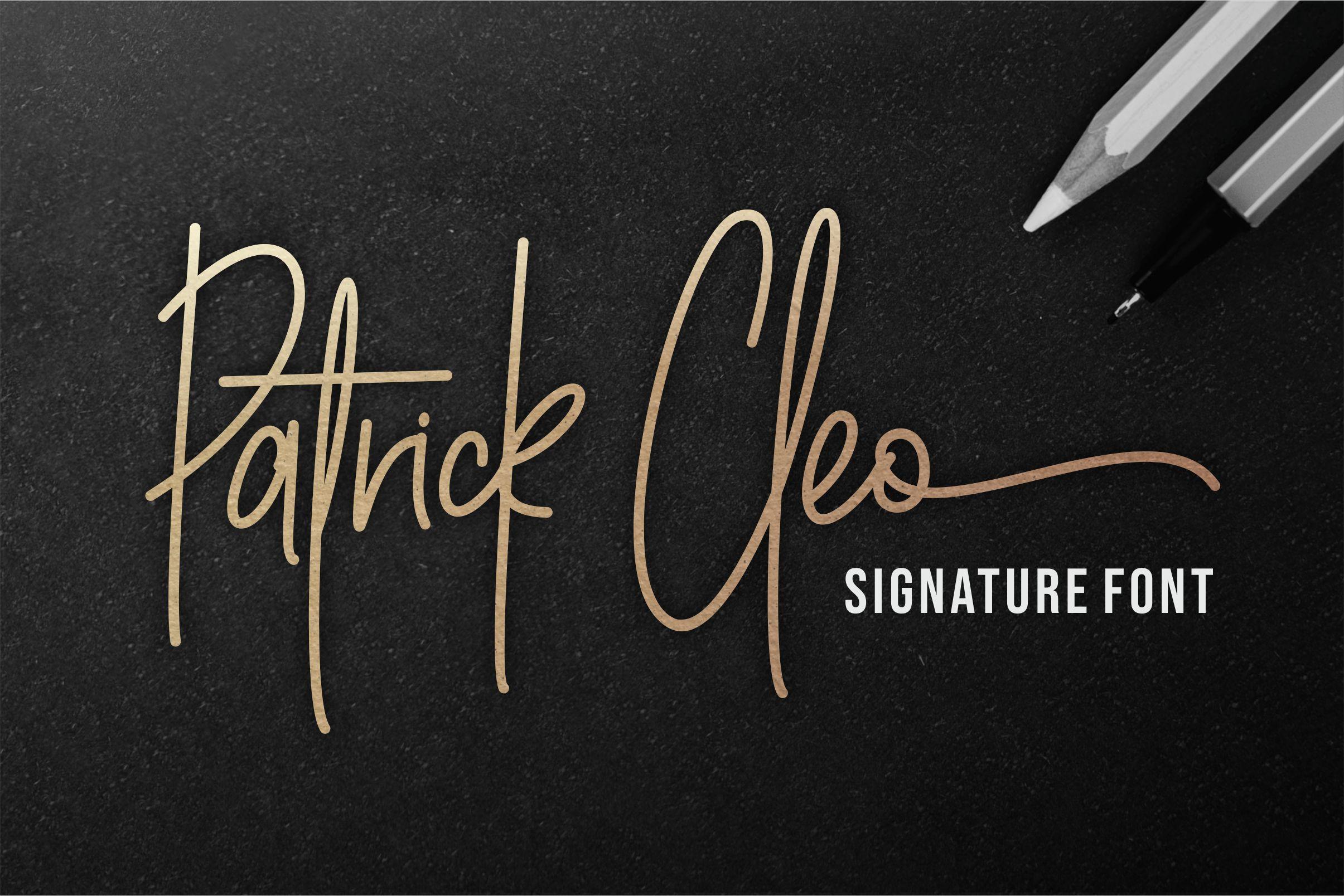 Patrick Cleo Font