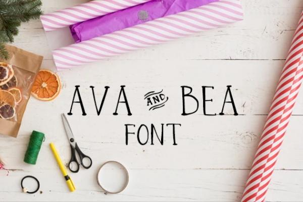 Ava and Bea Font