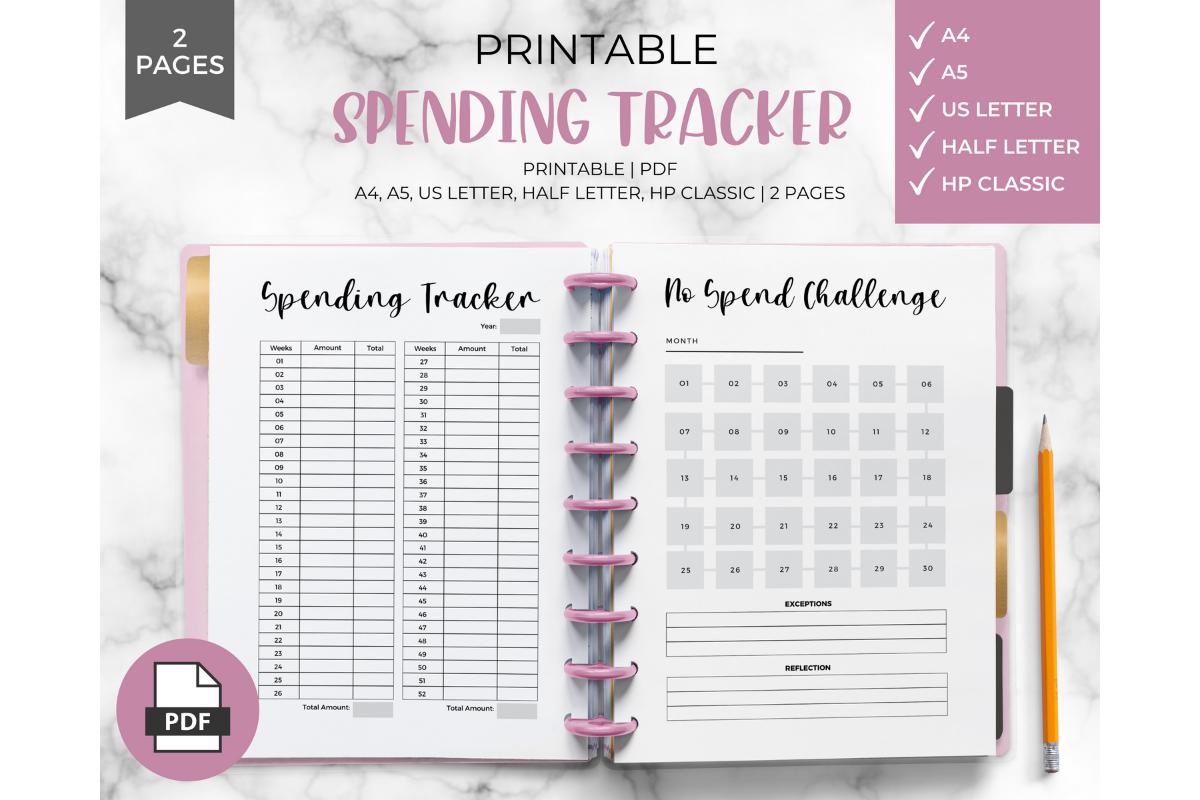 Spending Tracker Printable