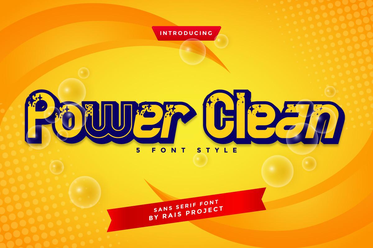Power Clean Font