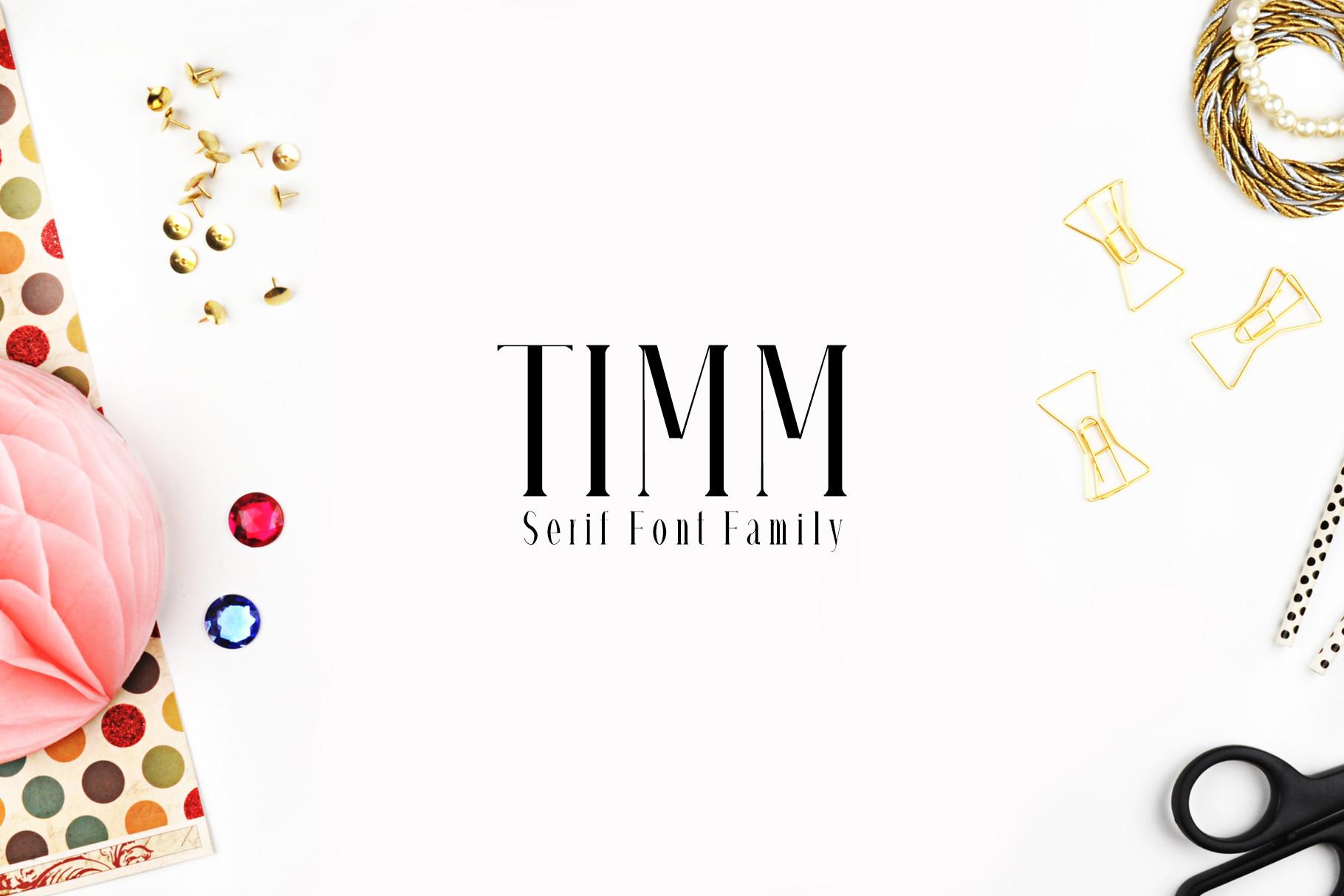 Timm Font