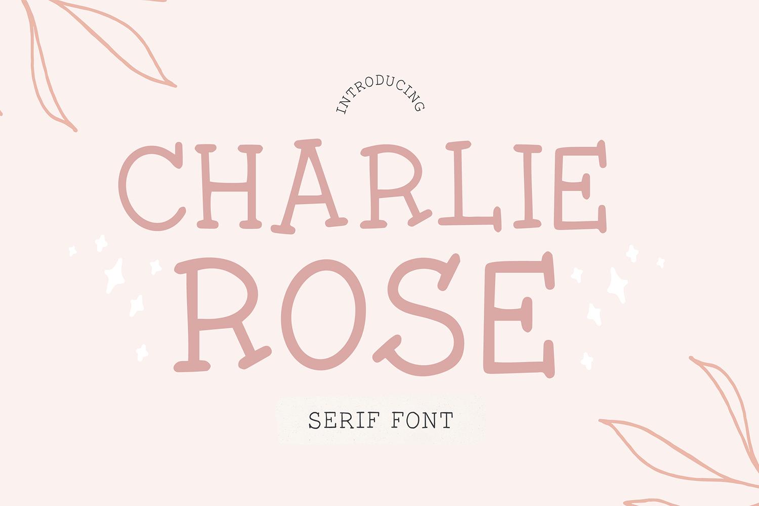 Charlie Rose Font