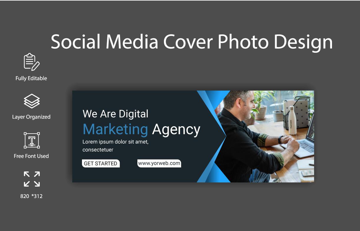 Set of Social Media Post Template Design