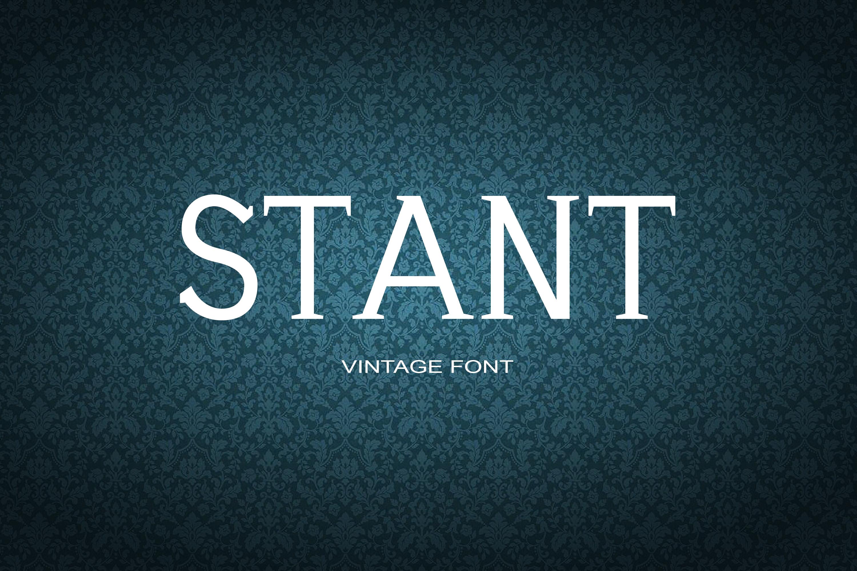 Stant Font