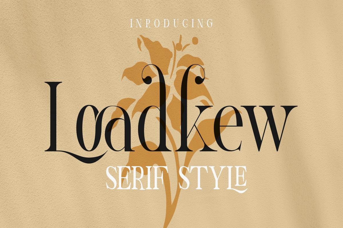 Loadkew Font