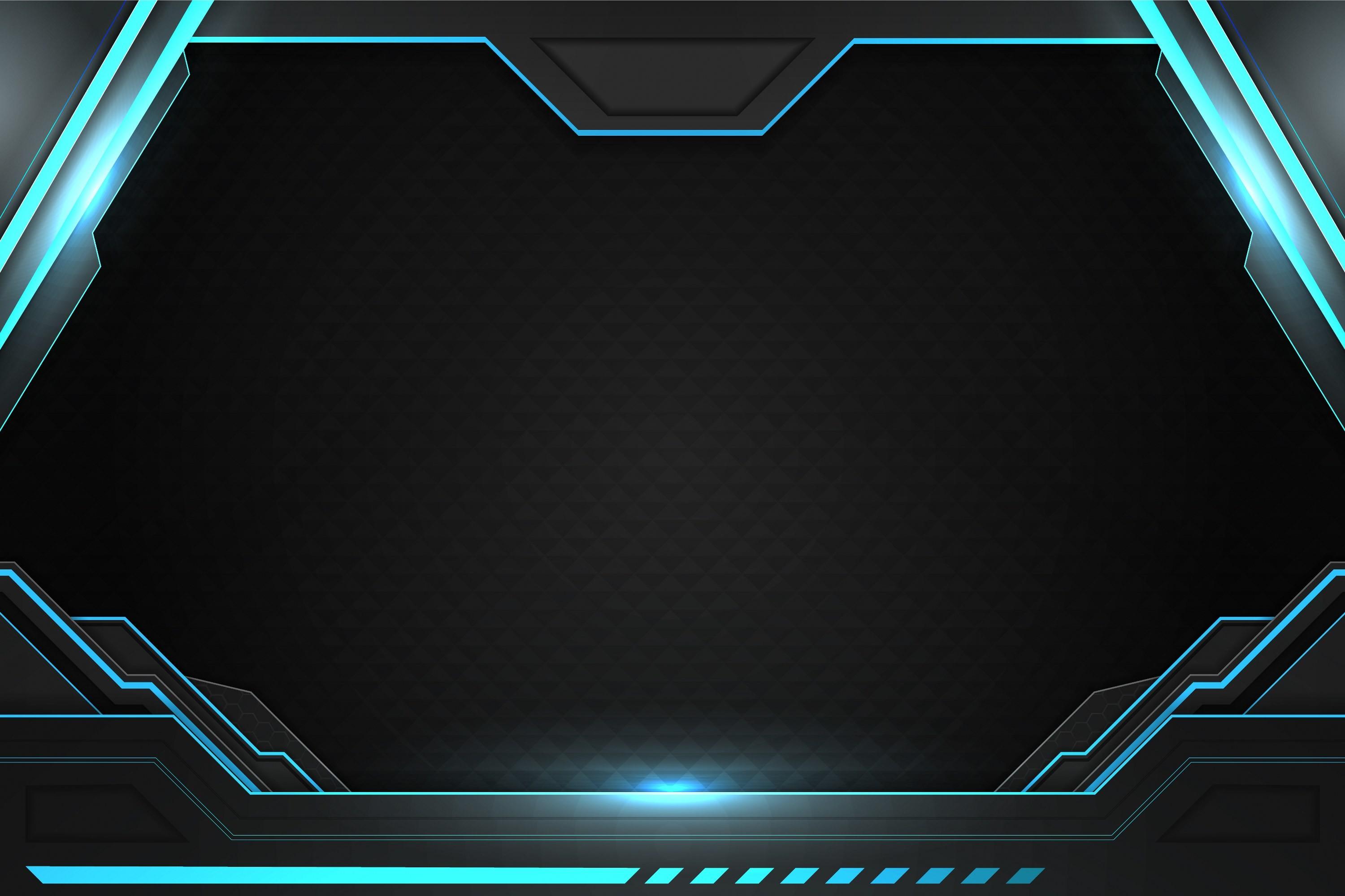 Modern Background Blue with Element