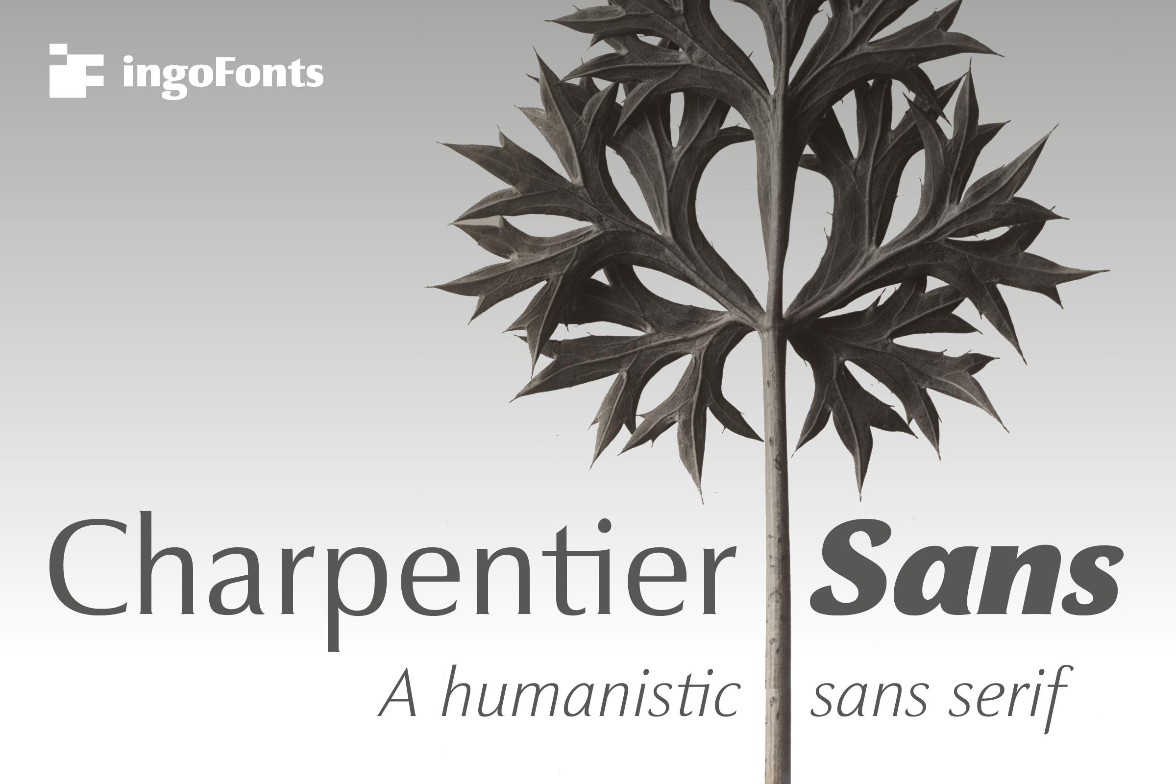 Charpentier Sans Pro Font
